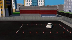 Экзамен на площадке на категорию «В». Курс ПДД РФ.