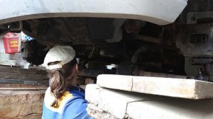 ремонт форд фьюжен, снятие подрамника №3