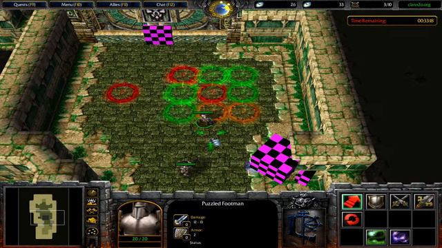 Warcraft 3 TFT - Kitalock Puzzle #1 смотреть онлайн