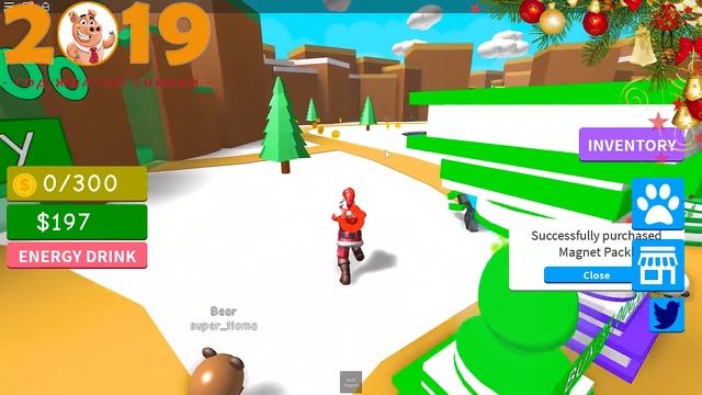 Роблокс НОВЫЙ СИМУЛЯТОР МАГНИТА! ТОП ИГРА БЕЗ ДОНАТА = ROBLOX по русски Magnet Simulator смотреть онлайн