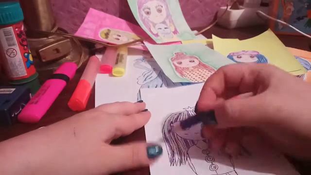 DIY розвороты для дневника девушки смотреть онлайн