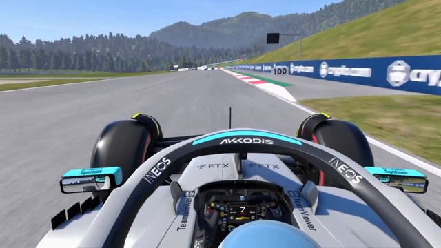F1 22 HOTLAP (Mercedes-AMG Petronas F1 Team) + realisticky nastavený onboard смотреть онлайн