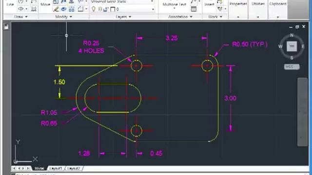 AutoCAD 2011 ders 54 смотреть онлайн