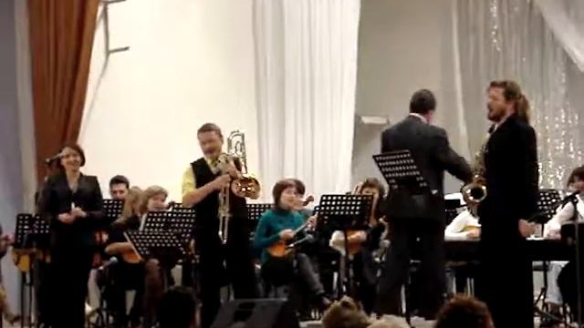 А.Петров- "Привет дуралеи".Оркестр "Онего" и солисты смотреть онлайн