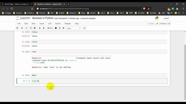 Boolean Data Type in Python | Boolean in Python | Python Programming | Python Bangla Tutorial смотреть онлайн