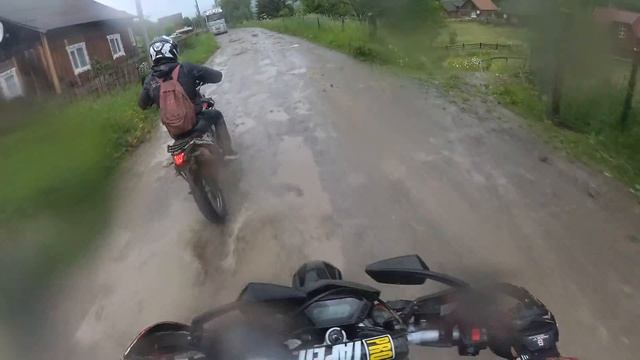 по карпатським річкам, пробив два колеса зразу loncin LX300 смотреть онлайн