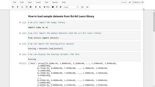 121 how to load sample datasets from sci-kit-learn library in python. For machine learning смотреть онлайн