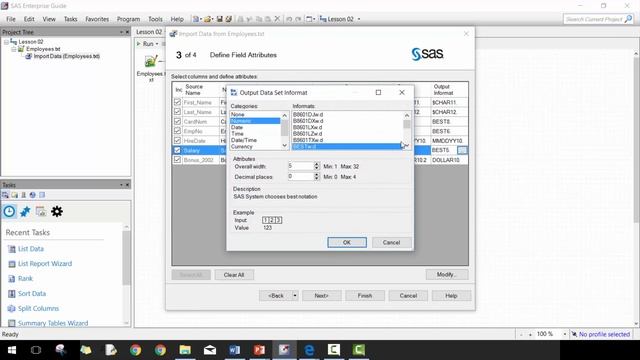 Introduction to Enterprise Guide - Importing Data (Module 02) смотреть онлайн