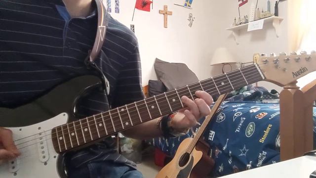 John Newman - Love me again electric guitar cover смотреть онлайн