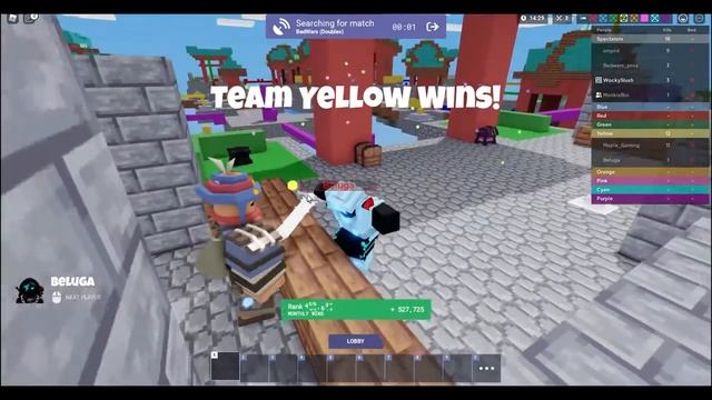 I Hired A Pro To Carry Me.. (ROBLOX BEDWARS) смотреть онлайн