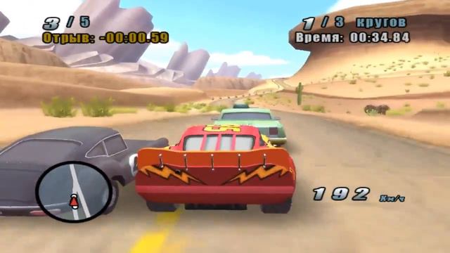 Мультик про машинки. Игра Тачки как Мультфильм. Молния Маквин. Disney Cars Games.#2 смотреть онлайн