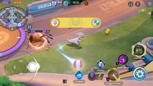Pokemon Unite Trying Out Goodra
