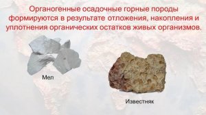 Горные породы и минералы земной коры