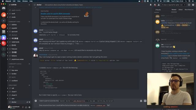 #012 - Server Setup: Debugging The Docker Container For A Vapor Project смотреть онлайн