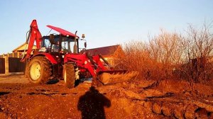 Экскаватор погрузчик на базе МТЗ 92п