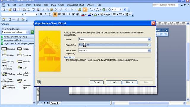 Create an Organisation Chart in Visio from an Excel Spreadsheet смотреть онлайн