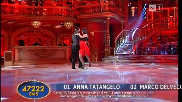 Anna Tatangelo @ Ballando con te - Tango nuevo смотреть онлайн
