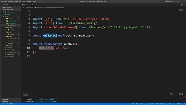 6# Kullanıcıya Göre Navbar Düzenleme [Vue 3 - Firebase 9] смотреть онлайн