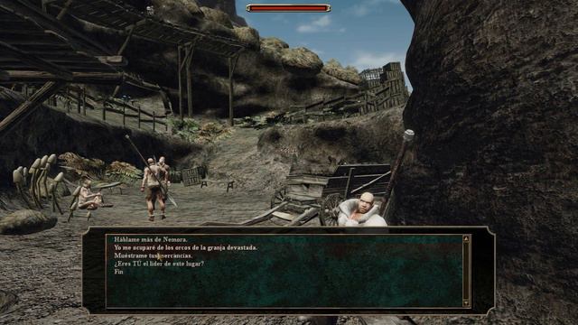 Gothic 3 Español G24:"el chaman de geldrem y visita a Nemora" смотреть онлайн