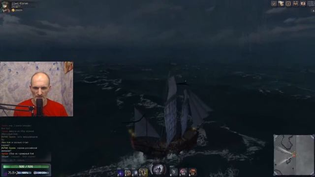 Онлайн-игра про пиратов и парусные корабли "World of Sea Battle" | Стрим смотреть онлайн