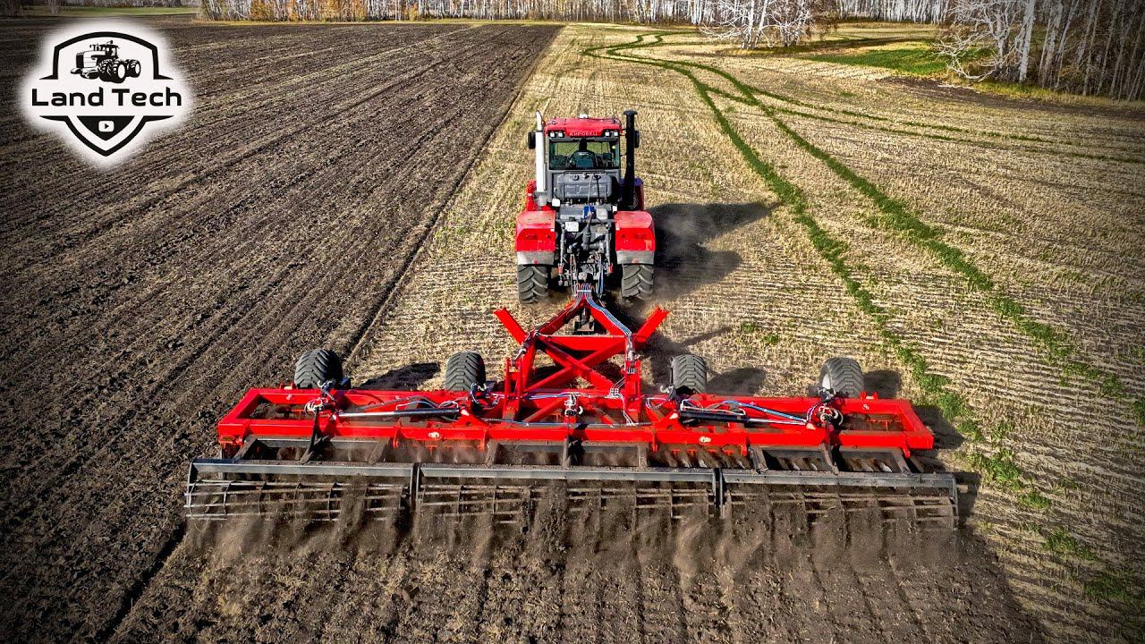 ДИСКАНТ-МЕГА - новая тяжелая дисковая борона от Российских машиностроителей Willock Farm! смотреть онлайн