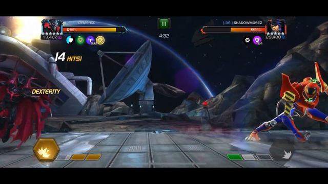 How to defeat Peni Parker in Alliance War node 42 Explosive Personality смотреть онлайн