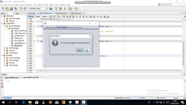 Membuat JFrame Menggunakan Swing pada Java NetBeans (Container & Menus) смотреть онлайн