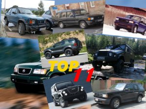 11 редчайших внедорожников о которых вы не слышали!