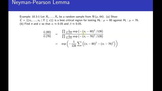 Neyman Pearson Lemma смотреть онлайн