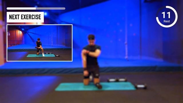 15 Min Dumbbell Chest & Biceps Workout At Home