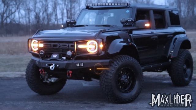 Maxlider Jeff On The Road To Barrett-Jackson In Black Bronco Raptor By Maxlider Brothers Customs смотреть онлайн