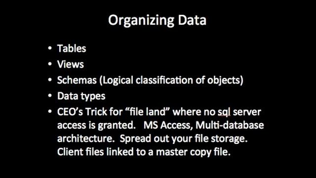 Introduction to Databases and SQL, GlobalCodeGuild.com смотреть онлайн