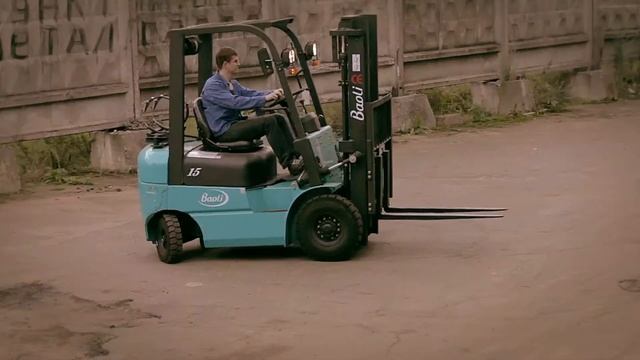 Погрузчик Baoli 1,5т. - бензиновый | СкладТехника смотреть онлайн