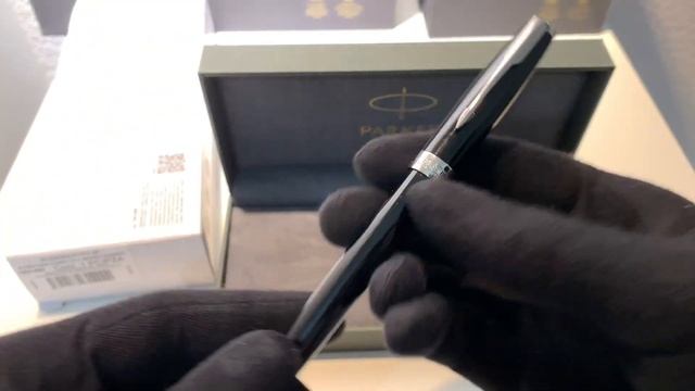 Перьевая ручка Parker (Паркер) Sonnet Core Black Lacquer CT F смотреть онлайн
