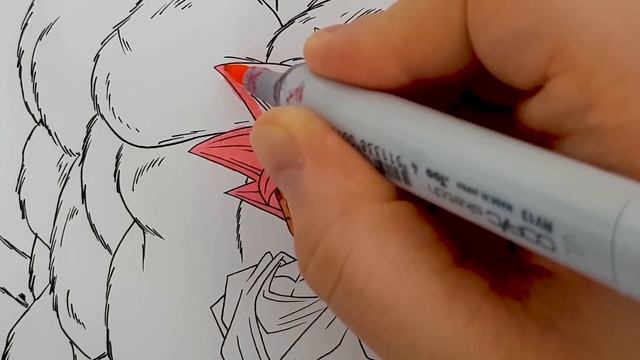 Drawing Goku God Great Ape Oozaru