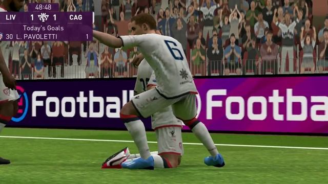 Pes 2020 android serie a tim tour Lfc (2) - Cagliari (1) смотреть онлайн