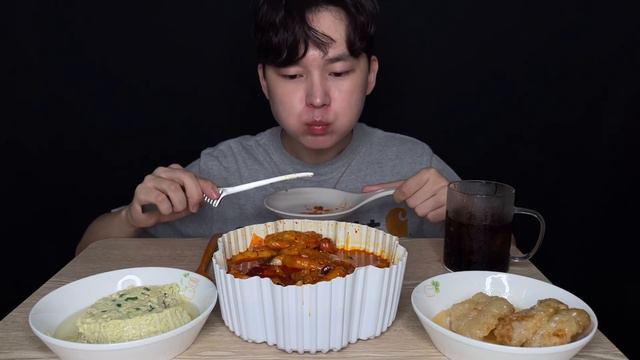 [3화]마라 엽기떡볶이,엽떡 Tteokbokki KOREAN MUKBANG ASMR EATINGSOUND смотреть онлайн