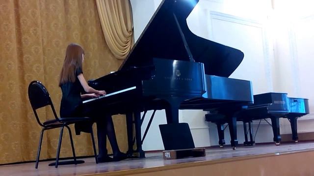 И.С. Бах Трёхголосная инвенция ми минор