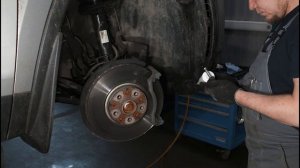 Замена передних тормозных колодок Skoda Kodiaq