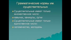 Грамматические нормы