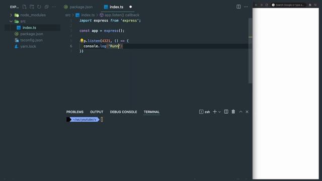 Node/Express with Typescript in 3 minutes | How to setup nodejs with typescript tutorial смотреть онлайн