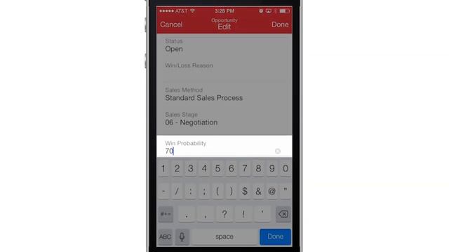 Oracle Sales Cloud Mobile for Smartphone смотреть онлайн