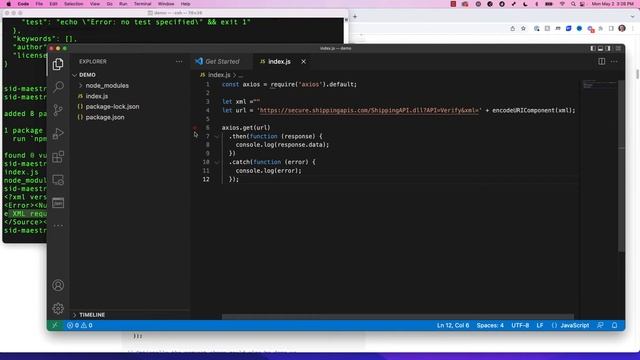 How to use USPS Web Tools API with JavaScript & NodeJS смотреть онлайн