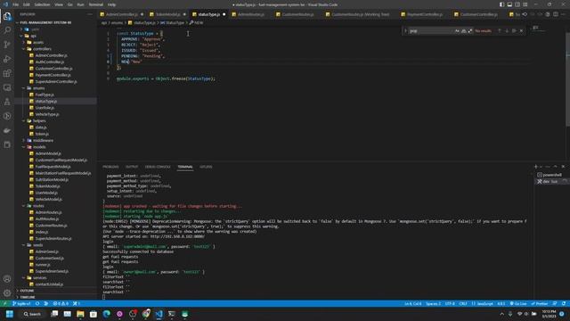 Fuel Management System | NextJS | ExpressJS | React Native | Dev Process | Part 16 смотреть онлайн
