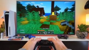 Testing Minecraft On The PS5- POV Gameplay Test |Part 1|
