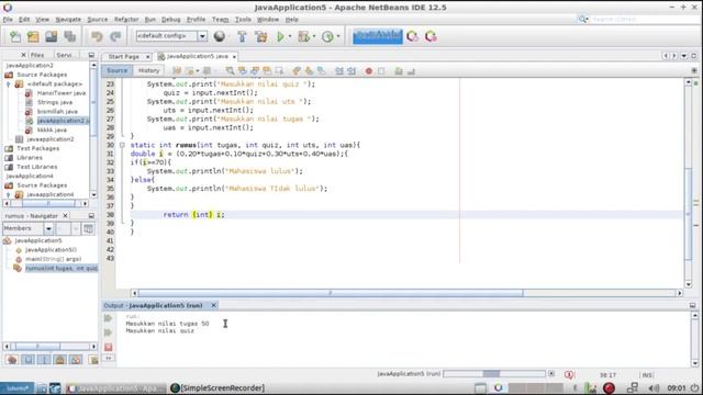 LIVE CODING JAVA - Latihan Pemrograman Terstruktur смотреть онлайн