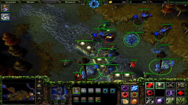 Warcraft 3: The Frozen Throne - [Ночные эльфы] №15 Тиренд бесстрашная! смотреть онлайн