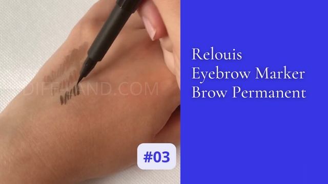 Relouis Eyebrow Marker Brow Permanent