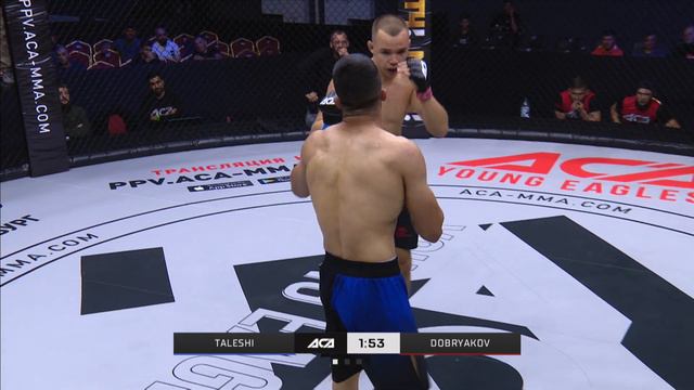 Али-Акбар Талеши vs. Никита Добряков | Ali-Akbar Taleshi vs. Nikita Dobryakov | ACA YE 41 смотреть онлайн