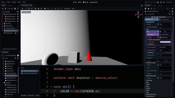 Sky Shaders in Godot 4.0 | What You Should Know